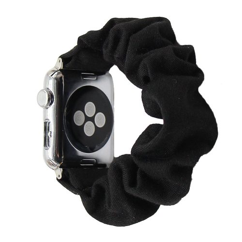 Apple Watch  scrunchie óraszíj-fekete 38/40 és 41 mm