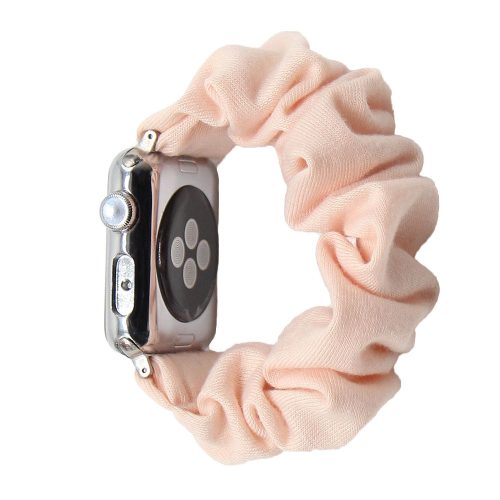 Apple Watch  scrunchie óraszíj-púder 38/40 és 41 mm