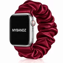 Apple Watch  scrunchie óraszíj-bordó 40/41 és 42 mm