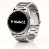 MYBANDZ Klasszikus fém óraszíj /ezüst/ / 22mm
