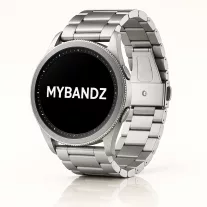 MYBANDZ Klasszikus fém óraszíj /ezüst/ / 22mm