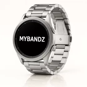 MYBANDZ Klasszikus fém óraszíj /ezüst/ / 22mm
