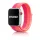 Apple Watch rugalmas szövet óraszíj /barack-rózsaszín/ 44/45/46/49 mm