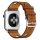 Apple Watch rally bőróraszíj /barna/ 42/44/45/49 mm