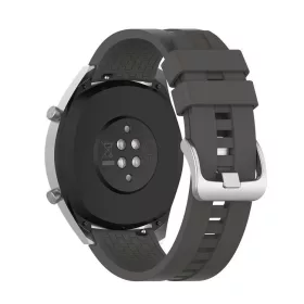 MYBANDZ Sportos szilikon óraszíj - /szürke/ 22mm
