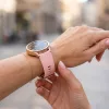 MYBANDZ Sportos szilikon óraszíj - /púder/ 22mm