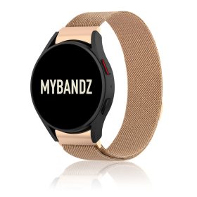   MYBANDZ Milánói mágneses fém óraszíj /rosegold-rés nélkül/ 20mm