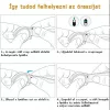 MYBANDZ Elegáns púder bőróraszíj ezüst csattal / 22mm