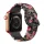 Apple Watch csatos szilikon óraszíj /black rose/ 44/45/46/49 mm