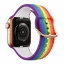 Apple Watch csatos szilikon óraszíj /rainbow/ 44/45/46/49 mm