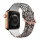 Apple Watch csatos szilikon óraszíj /leopárd/ 40/41 és 42mm