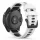 MYBANDZ Sportos két színű szilikon óraszíj - fehér-fekete (20MM Quick Fit)