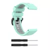 MYBANDZ Sportos két színű szilikon óraszíj - menta (20MM Quick Fit)