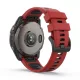 MYBANDZ Sportos  két színű szilikon óraszíj - piros (22mm QuickFit )