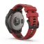 MYBANDZ Sportos  két színű szilikon óraszíj - piros (Garmin 26mm QuickFit )
