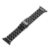 Apple Watch "Pearlmaster" láncszemes fém óraszíj /fekete/ 44/45/46/49 mm
