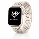 Apple Watch Róma fém óraszíj /starlight/ 40/41 és 42mm
