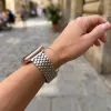 Apple Watch Róma fém óraszíj /starlight/ 40/41 és 42mm