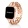 Apple Watch Dubaj óraszíj / rosegold-fehér / 40/41 és 42mm