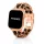 Apple Watch Dubaj óraszíj / rosegold-fekete / 40/41 és 42mm