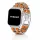 Apple Watch Dubaj óraszíj / ezüst-narancs / 40/41 és 42mm