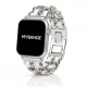 Apple Watch Dubaj óraszíj / ezüst-fehér / 40/41 és 42mm