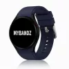 MYBANDZ Szilikon óraszíj Galaxy Watch 4-5-6-7/éjkék-rés nélkül/ 20mm