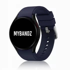   MYBANDZ Szilikon óraszíj Galaxy Watch 4-5-6-7/éjkék-rés nélkül/ 20mm