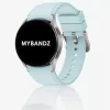 MYBANDZ Szilikon óraszíj Galaxy Watch 4-5-6-7/babakék-rés nélkül/ 20mm