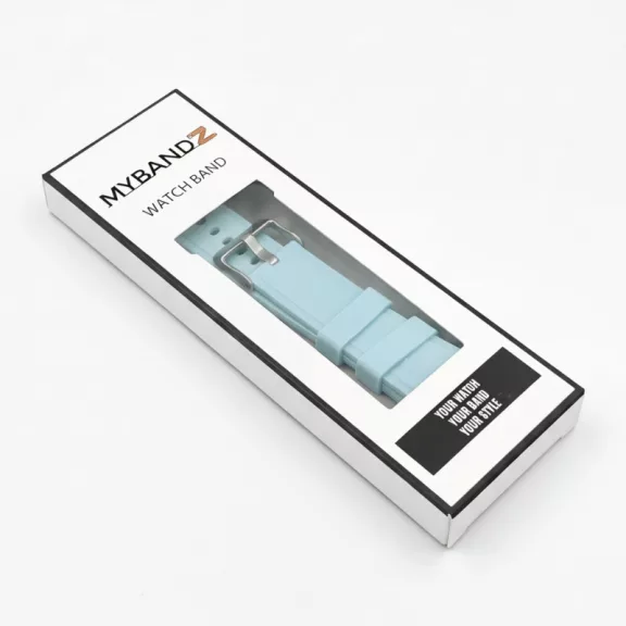 MYBANDZ Szilikon óraszíj Galaxy Watch 4-5-6-7/babakék-rés nélkül/ 20mm