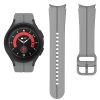 MYBANDZ Sportos szilikon óraszíj Galaxy Watch 4-5-6 /szürke-rés nélkül/ 20mm