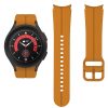 MYBANDZ Sportos szilikon óraszíj Galaxy Watch 4-5-6 /mustársárga-rés nélkül/ 20mm
