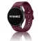 MYBANDZ Sportos szilikon óraszíj Galaxy Watch 4-5-6-7 /bordó-rés nélkül/ 20mm