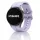 MYBANDZ Sportos szilikon óraszíj Galaxy Watch 4-5-6-7 /halvány lila-rés nélkül/ 20mm