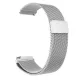MYBANDZ Milánói mágneses fém óraszíj / ezüst / 20mm