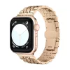 Apple Watch "Pearlmaster" láncszemes fém óraszíj /rosegold/ 40/41 és 42mm