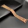 Apple Watch "Pearlmaster" láncszemes fém óraszíj /rosegold/ 40/41 és 42mm