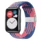 MYBANDZ Elasztikus szövet szíj /kék-pink/-Huawei Watch Fit 1
