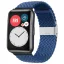 MYBANDZ Elasztikus szövet szíj /kék/-Huawei Watch Fit 2