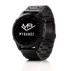 MYBANDZ Klasszikus fém szíj - fekete (26mm QuickFit)