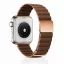Apple Watch mágneses bőróraszíj fém csattal /kávébarna/ 40/41 és 42mm