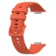 MYBANDZ Szilikon óraszíj fém csattal /narancs/-Huawei Watch Fit 2