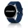 MYBANDZ Ocean szilikon óraszíj - /kék/ 22mm