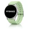 MYBANDZ Ocean szilikon szíj /halvány-zöld/ 22mm