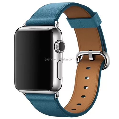 Apple Watch bőróraszíj /sötét kék/ 40/41 és 42mm