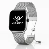   Apple Watch láncos ékszer fém szíj / ezüst / 44/45/46/49 mm
