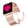 Apple Watch láncos ékszer fém szíj / rosegold / 38/40/41 mm