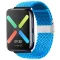 MYBANDZ Elasztikus szövet szíj /égkék/-Huawei Watch Fit 2