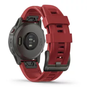 MYBANDZ Sportos szilikon óraszíj - piros(Garmin 26mm QF)