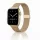 Apple Watch csatos milánói fém óraszíj /pezsgőarany/ 44/45/46/49 mm
